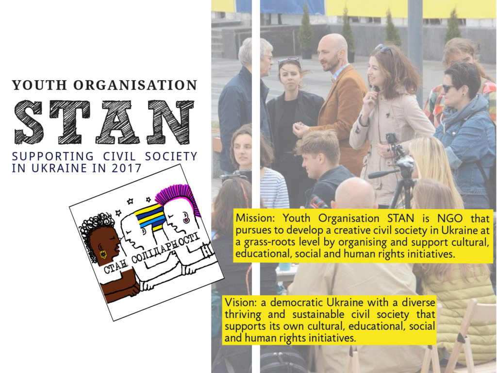 Діяльність Молодіжної організації “СТАН” у 2017. Інфографіка