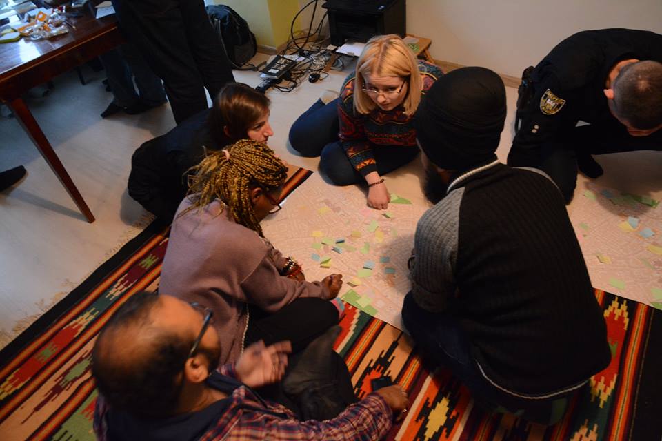 Картування громади за участю іноземних студентів та патрульних